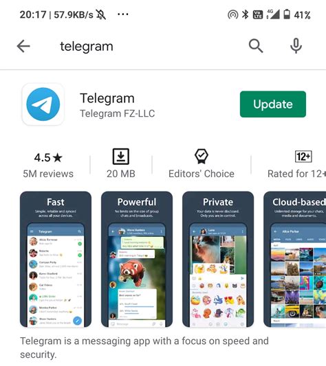 telegram app store
